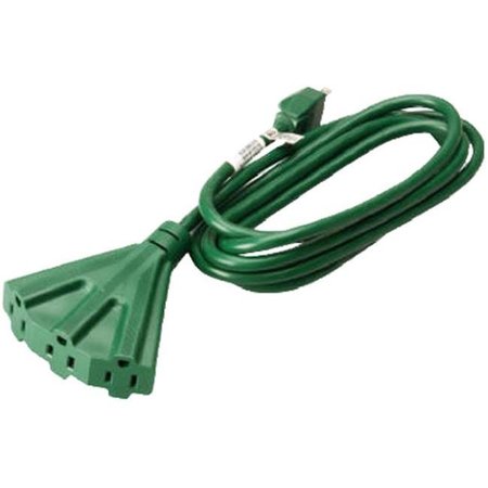 MASTER ELECTRONICS Master Electrician 04315ME 35 ft. Green Outdoor Extension Cord 834653